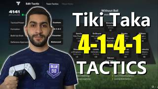 4141 FC25 Tiki Taka Custom Tactics [upl. by Massie]