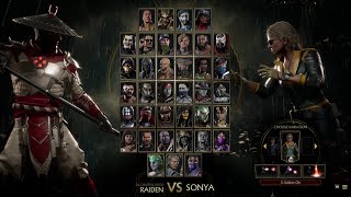 Mortal Kombat 11 Gameplay Ep3  Raiden VS Sonya [upl. by Oderf]