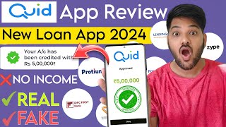 Quid Loan App Real or Fake   New Loan App 2025  Quid Loan App Fast Approval  Quid Loan Review [upl. by Enelyk25]