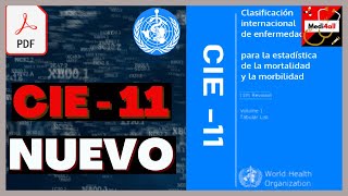 CIE 11  NUEVA Clasificación Internacional de Enfermedades 2023 [upl. by Nedmac]