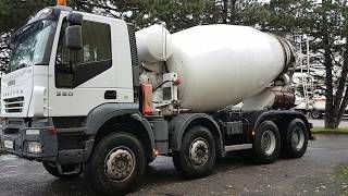 Iveco MALAXEUR trakker MIXXER BETON WWWTLAPALLARDCOM [upl. by Vitus]