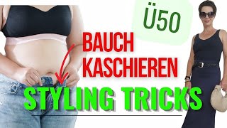 Ü50  DAMIT kaschierst du Deinen BAUCH  5 Styling Tricks mit SOFORTWIRKUNG  KatisWeltTV [upl. by Windzer313]