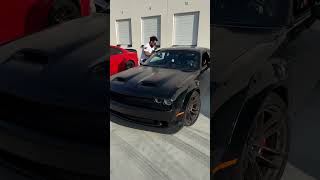 His Scatpack alarm failed automobile hellcat dodge carfails [upl. by Rooke]