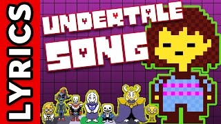 Undertale Song quotMercy Or Genocidequot LYRICS [upl. by Enileve78]