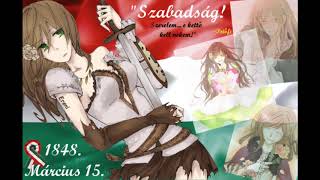 Hungarian AnthemMagyar himnusz  Nightcore [upl. by Ahsatsana]