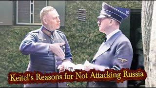 The Confrontation between Keitel and Hitler during the Planning of Operation Barbarossa [upl. by Llerrehc]