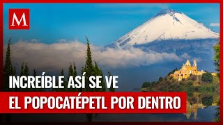 UNAM logra las primeras imágenes del volcán Popocatépetl por dentro [upl. by Selemas]