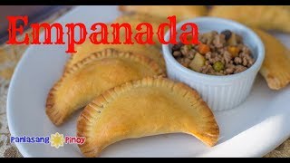 Pork Empanada  Filipino Empanada  Empanadang Baboy  Pinoy Ground Pork Enpanadas [upl. by Enej]