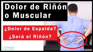 Dolor de Riñón o Muscular 😳 MÁS CLARO NI EL AGUA [upl. by Hashimoto]