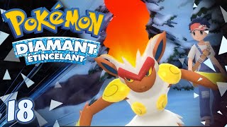 DIRECTION LA NEIGE ❄❄❄ 💎18  POKÉMON DIAMANT ÉTINCELANT  Lets Play FR [upl. by Odom]