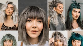 Find Your Perfect 2024 Style Haircut amp Hair Color Trend Guide Wolf Cut Shag amp More ✨ [upl. by Kristien]