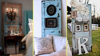 💚DIY Repurposed Furniture Ideas – Old Door RecyclingHome decor ideas 2017💚 [upl. by Alwyn485]