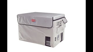 Review of the Stainless Steel SnoMaster Expedition Series ACDC FridgeFreezer model EX85D [upl. by Yblek580]