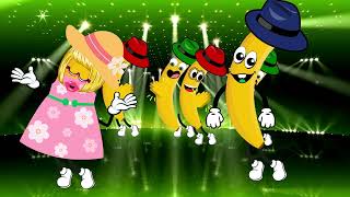 🍌 Banana Rhyme for Kids  Fun and Educational Song 🍌 [upl. by Hoye]