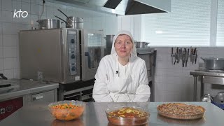 Salade de carottes à la marocaine flan soufflé au gruyère tarte au citron aux amandes [upl. by Quentin]