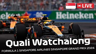 LIVE F1 Singapore Grand Prix 2024  QUALI [upl. by Cutcliffe]