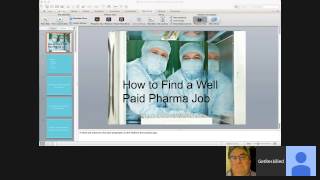 Find a Well Paid Job in Pharmaceutical Manufacturing Webinar Recording [upl. by Wauters490]