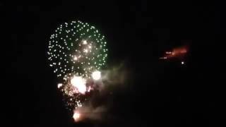 2016年 箱根強羅夏祭り大文字焼き [upl. by Flem994]