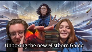 Unboxing Mistborn The Deckbuilding Game [upl. by Yecnahc]