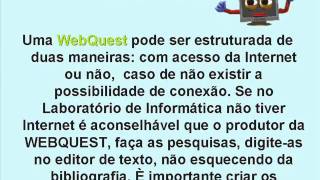 WebQuest Seminário Virtual [upl. by Silra]