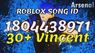 30 Vincent Roblox Song IDsCodes [upl. by Nnylarat]