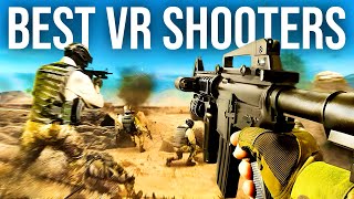 Top 10 VR First Person Shooter Games 2024 [upl. by Ahoufe280]