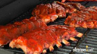 How to Barbeque Ribs  Allrecipes [upl. by Rumery]