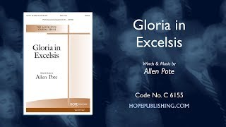 Gloria in Excelsis  Allen Pote [upl. by Keheley]