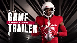 Baltimore Ravens vs Arizona Cardinals Game Trailer  Week 8 [upl. by Heywood465]