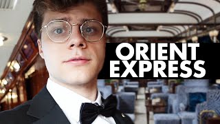 Riding the Orient Express in 2023  Luxury Train [upl. by Sirron]