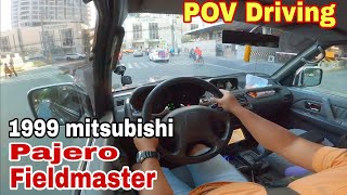 1999 Mitsubishi Pajero Fieldmaster POV Driving [upl. by Ttenaj]