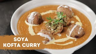 Soya Kofta Curry  सोयाबीन कोफ्ता करी  Restaurant Style Recipe  Sanjeev Kapoor Khazana [upl. by Enrobialc]