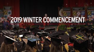 2019 Winter Commencement  UMD [upl. by Valerian]