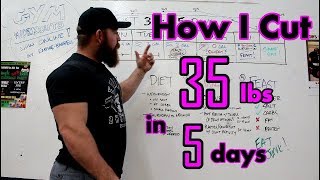 Water Loading and Cutting Weight How I Cut 35lbs in 5 Days Plus FREE Ebook [upl. by Covell]