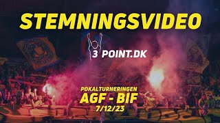 Stemningsvideo AGF  Brøndby IF [upl. by Nnaeiram]