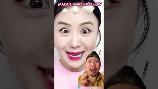 MUKBANG MARSHMELLOW ENAK funny shortsfeed shortsvideo shorts mukbang [upl. by Haya]