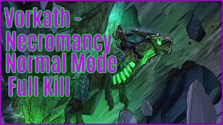 RuneScape 3  Vorkath Full Kill Normal Mode with Necromancy [upl. by Nosyrb183]