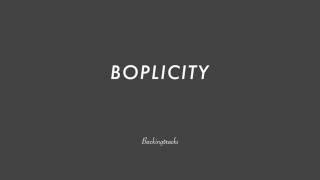 Boplicity Be Bop Lives chord progression  Jazz Backing Track Play Along The Real Book [upl. by Brnaba]