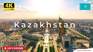 Kazakhstan 4K Exploring the Natural Beauty Cities amp Attractions in Winters  Summers [upl. by Nospmas33]