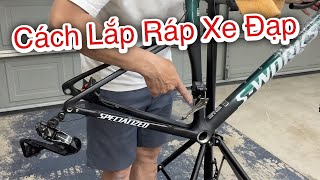 5 Cách Lắp Ráp Xe Đạp Road Vừa Làm Vừa Học [upl. by Balliett]