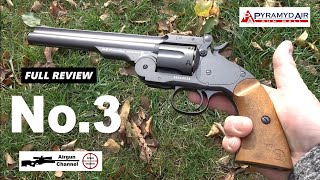 Barra Schofield No3 BB Revolver US Army Replica Co2 Air Pistol [upl. by Azmuh738]