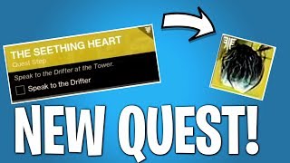 Destiny 2  SECRET QUEST DISCOVERED The Seething Heart Malfeasance Quest Step [upl. by Ylatfen]