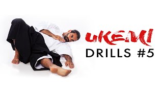 Aikido Practice Ukemi Drills 5 Mae Ukemi 3Point [upl. by Aja981]