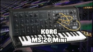 Korg MS20 Mini Analog Synth Demo [upl. by Jaymee]