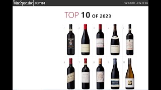 Some Thoughts on the Wine Spectator Top 100 Wines of 2023 Wine Riffs [upl. by Airitak]