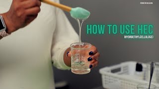 How to thicken HEC 2 way 💯 [upl. by Lacym]