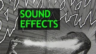 Adding Sound Effects to Comics 10 Tips [upl. by Mide368]