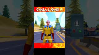 CHALA LI GADI😂😂freefireshorts [upl. by Colburn239]