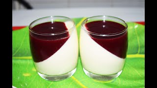 Cherry panna Cotta Awesome recipe [upl. by Wise]