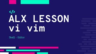 ViVim Editor Beginners Guide to the Ultimate Text Editor  ALX بالعربي [upl. by Razaile]